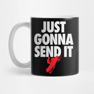 Just Gonna Send It - Snowmobile t-shirt Mug